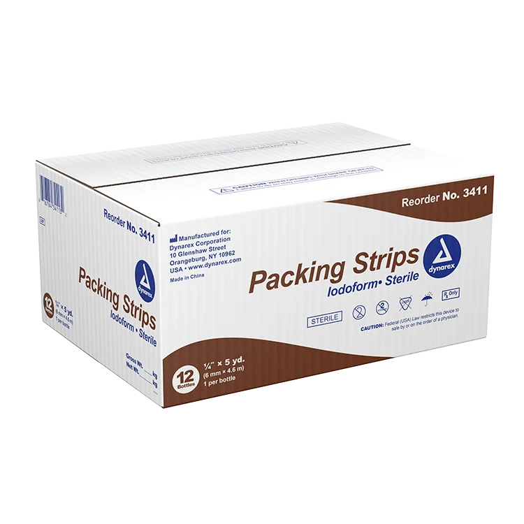 Dynarex Packing Strips Iodoform - Sterile, 12ea/cs (12 Count)