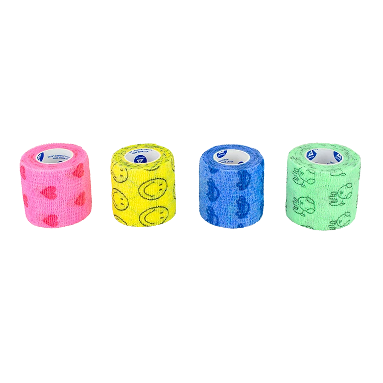Dynarex Sensi Wrap, Self-Adherent - Latex Free, Assorted – Kids Pack
