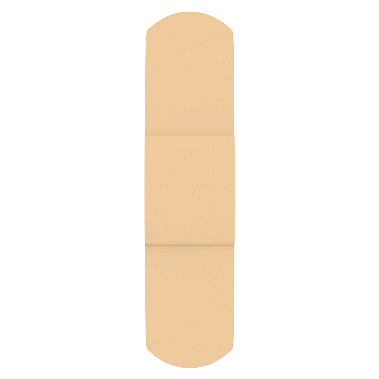 Dynarex Sheer Plastic Adhesive Bandages Sterile, 3/4" x 3" (5000 Count)
