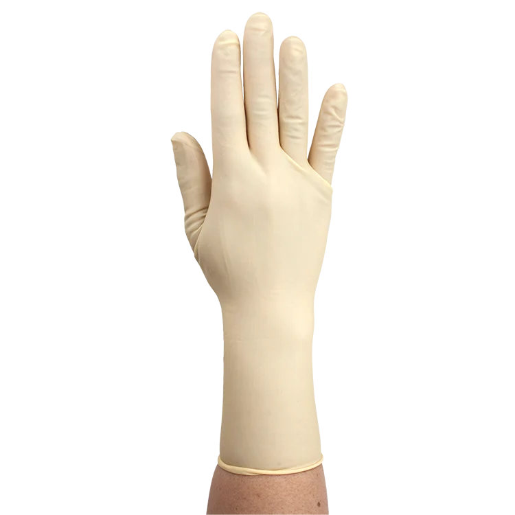 Dynarex Sterile Latex Surgical Gloves, 4 Mil Thick, Powder-Free, 50prs/bx, 4bxs/cs (200 Count)