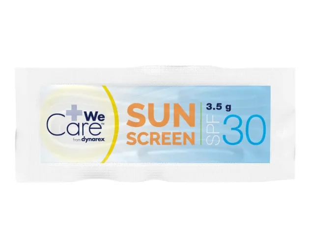 Dynarex Sunscreen, 3.5 g Sachet, (1000 Count)
