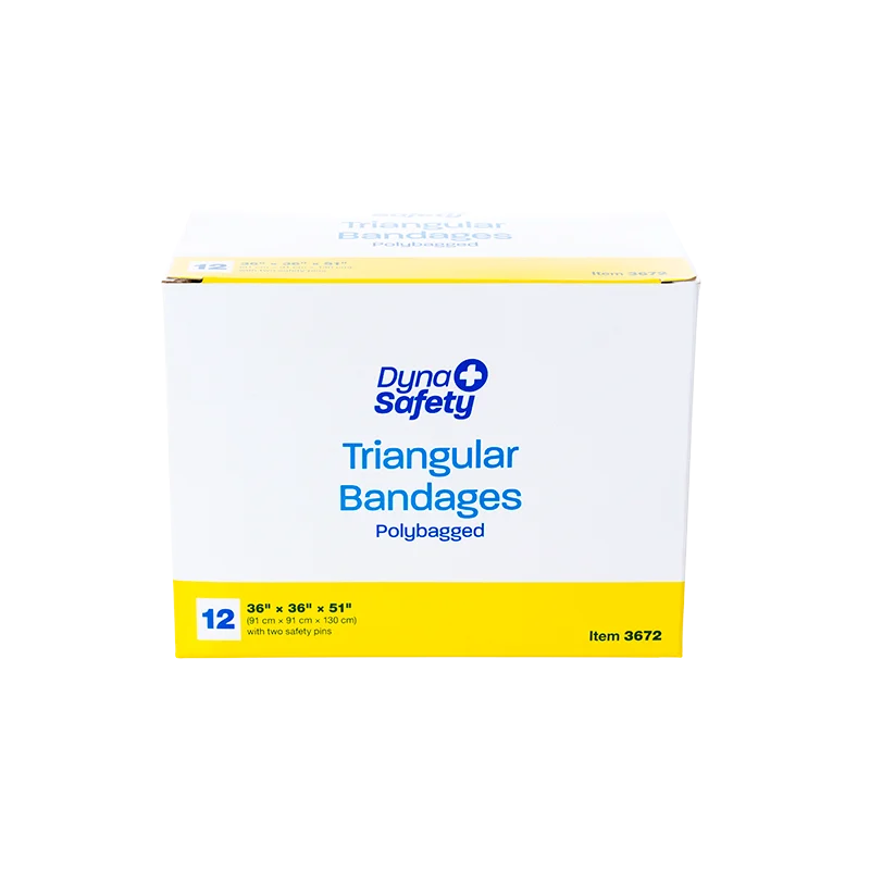 Dynarex Triangular Bandages (12 Count)