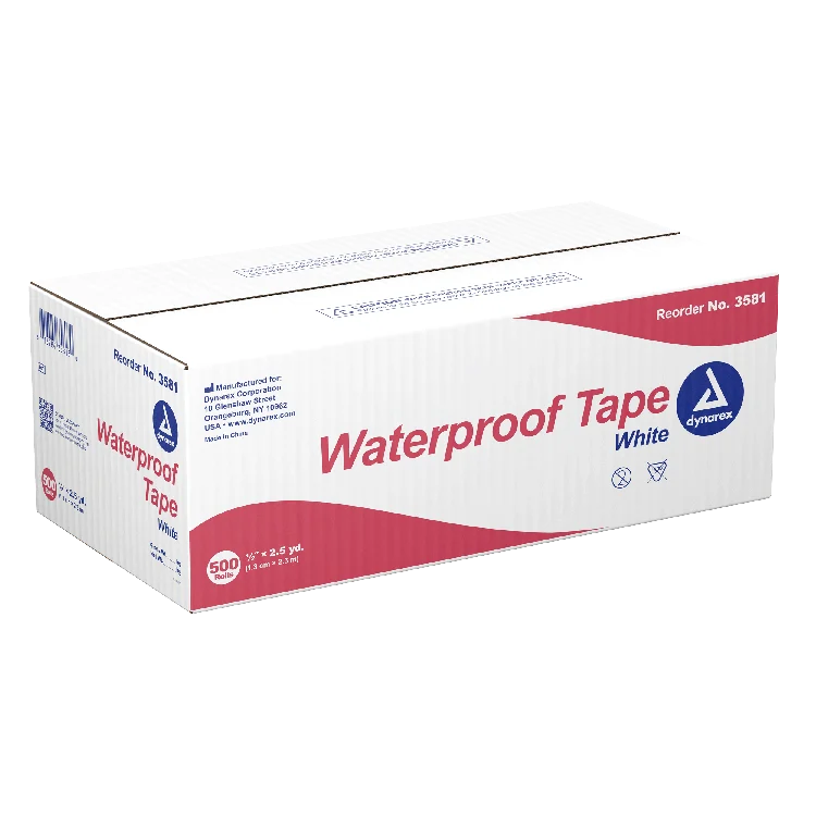 Dynarex Waterproof Adhesive Tape - 500ea/cs (500 Count)