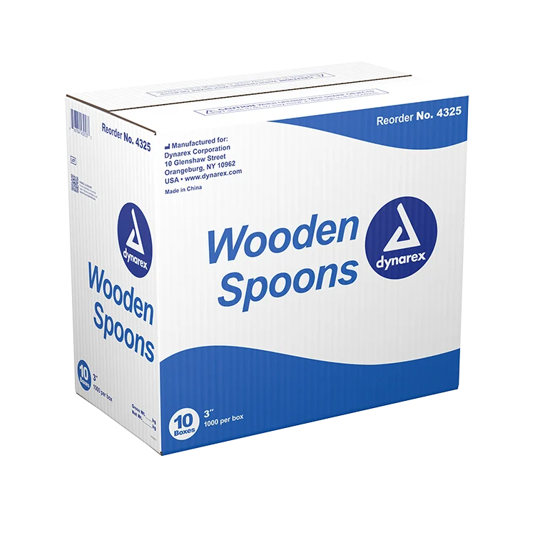 Dynarex Wooden Spoons (10000 Count)