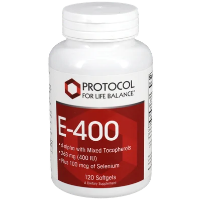 E-400 MT + Selenium (Protocol for life balance)