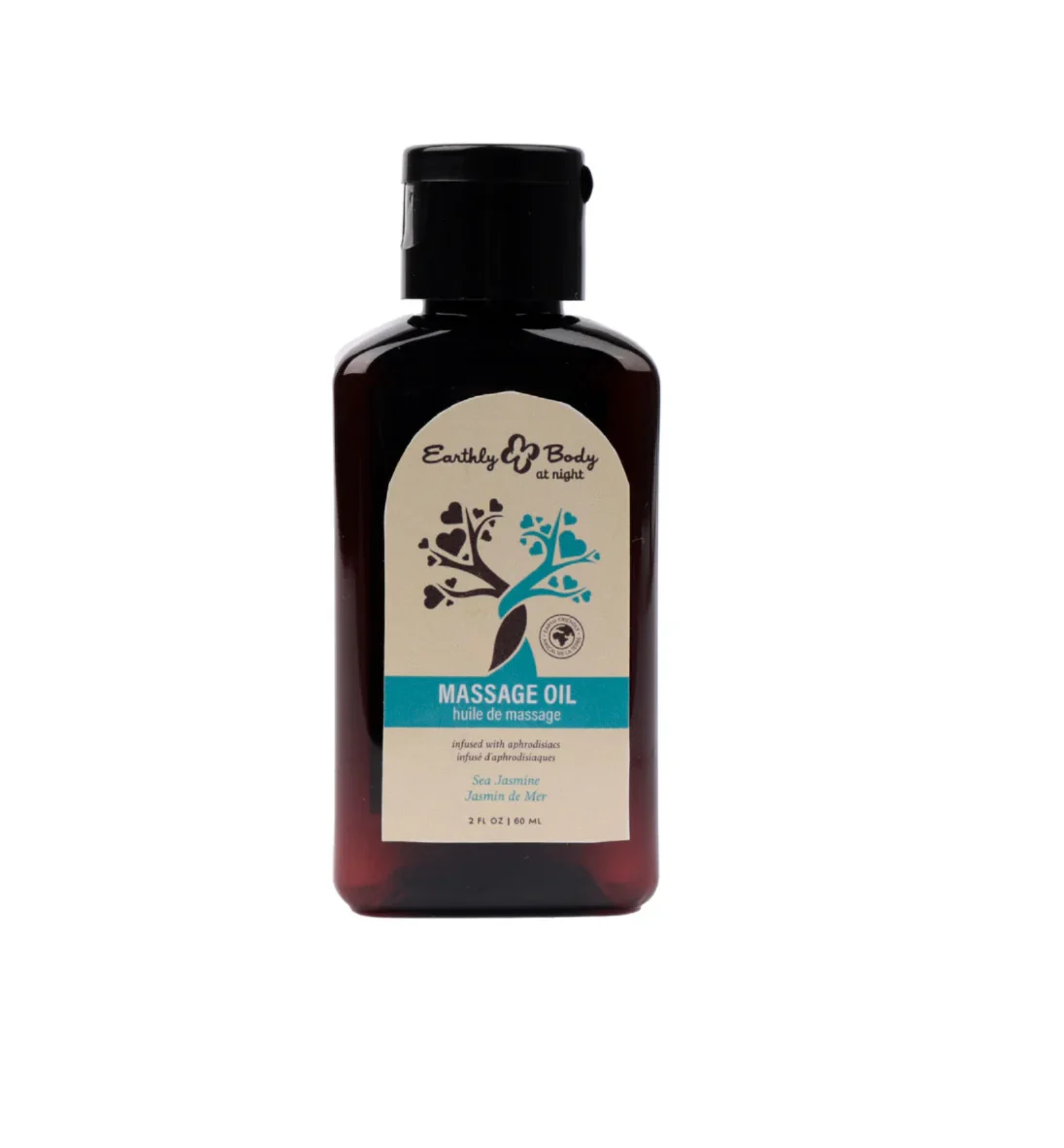 Earthly Body At Night Aphrodisiac Massage Oil - Sea Jasmine