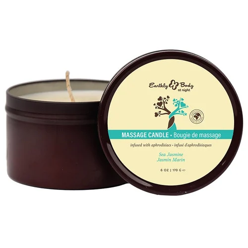 Earthly Body at Night Massage Candle Infused with Aphrodisiacs