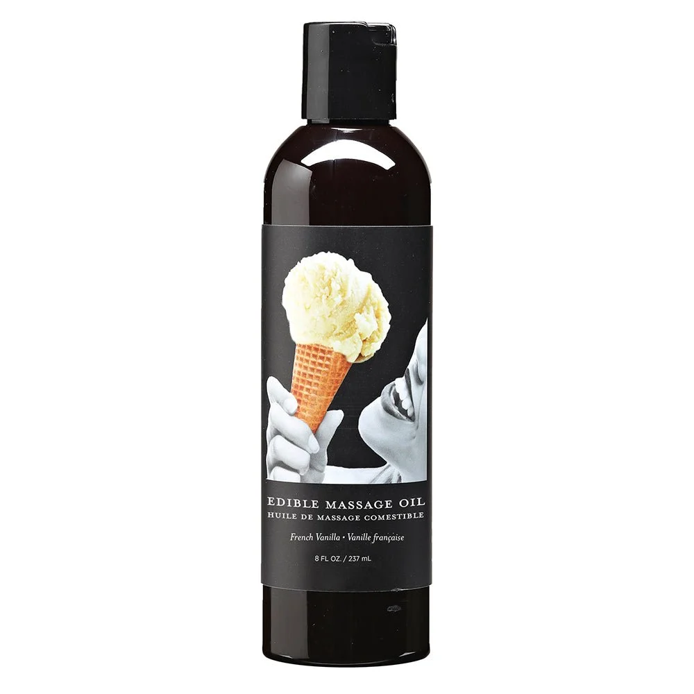 Earthly Body Edible Massage Oil 8oz