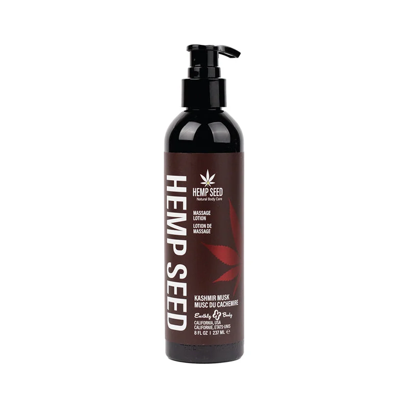 Earthly Body Hemp Seed Massage Lotion 8 oz.