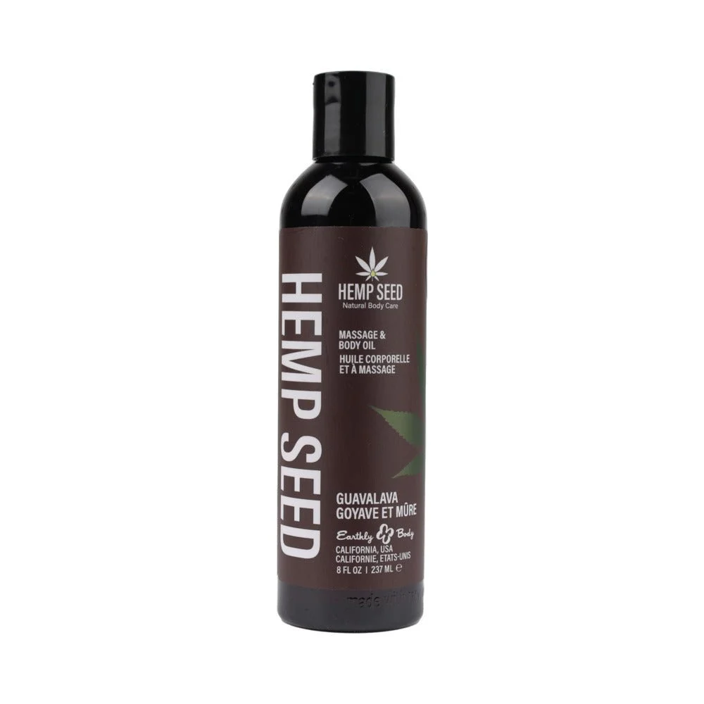 Earthly Body Massage & Body Oil - 8 oz