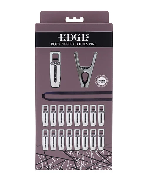 Edge Body Zipper Clothes Pins