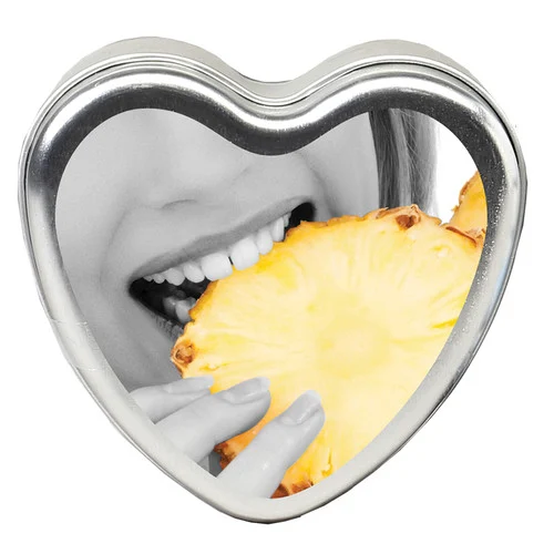Edible Heart Shaped Massage Candle by Earthly Body