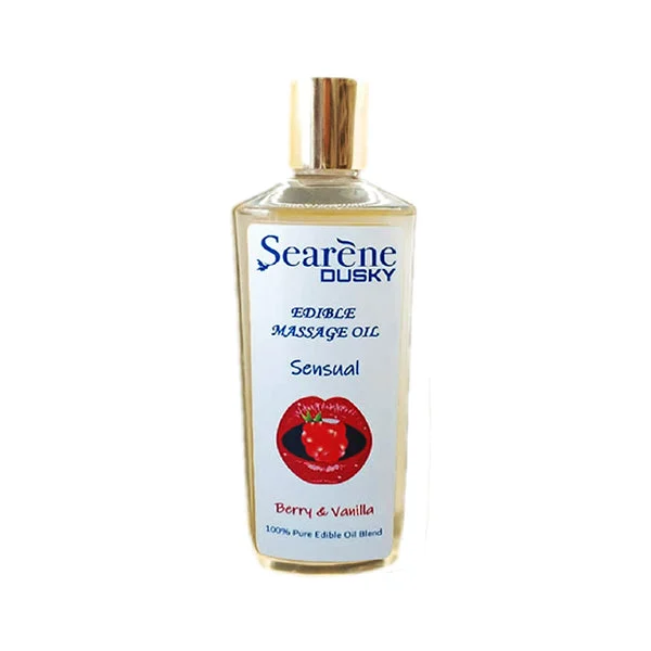 Edible Massage Oil Sensual- Berry & Vanilla