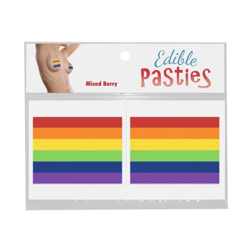 Edible Rainbow PRIDE Flag Pasties