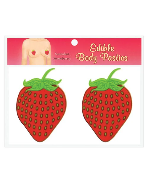 Edible Succulent Strawberry Body Pasties