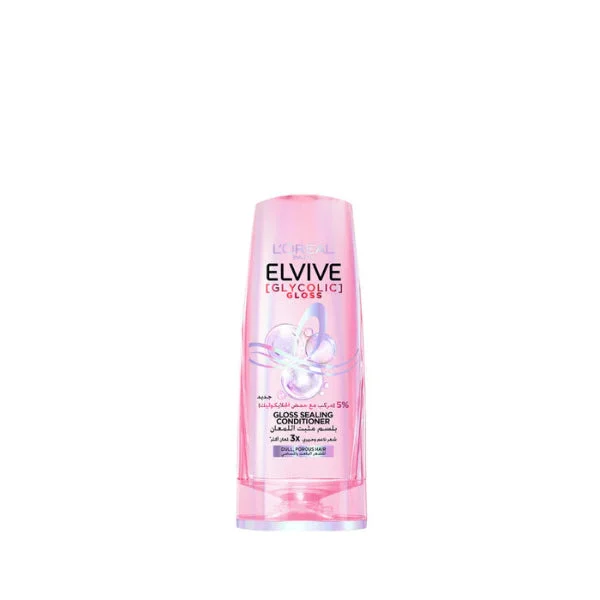 Elvive Glycolic Gloss Gloss Sealing Conditioner For Dull Porous Hair Powered by 3% Glycolic Acid