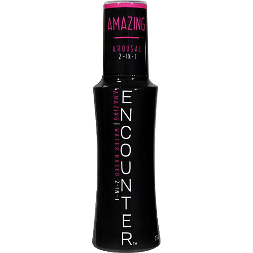 Encounter Amazing Clitoral G-Spot Vegan Personal Female Lubricant, 2 fl.oz (60 mL)