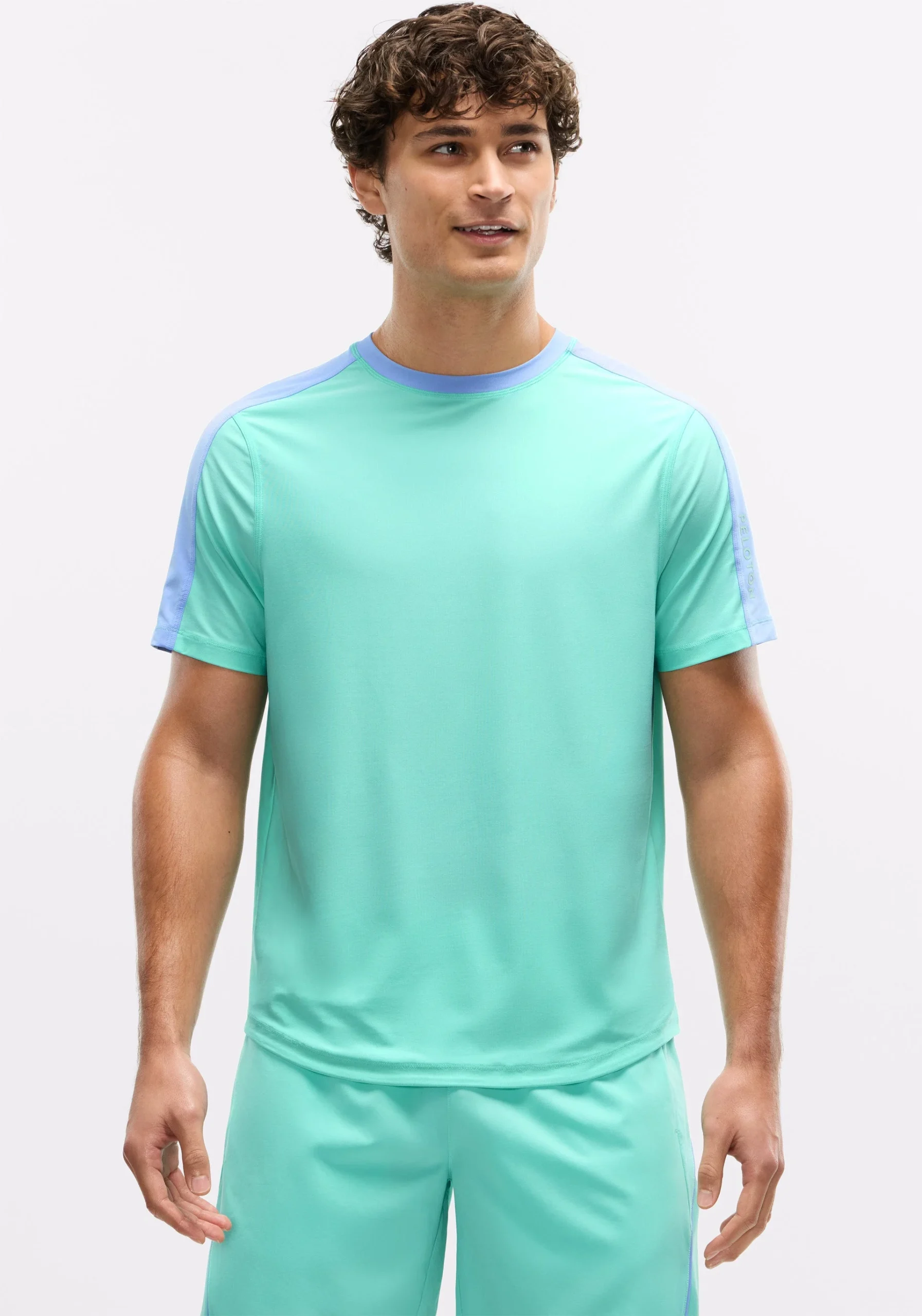Essentials Jersey Paneled Short Sleeve