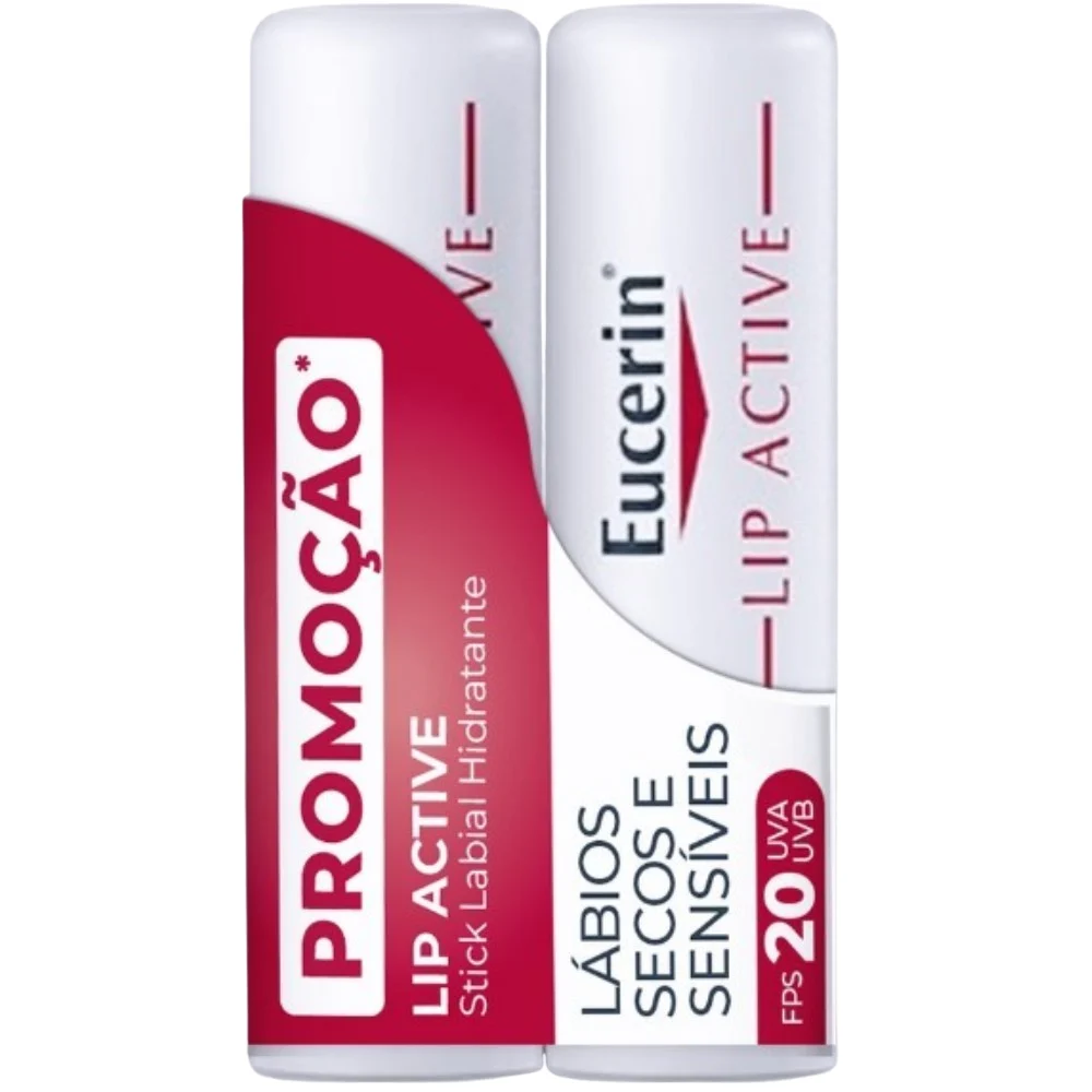 Eucerin pH5 Lip Active SPF20 Lipstick for Dry and Sensitive Lips