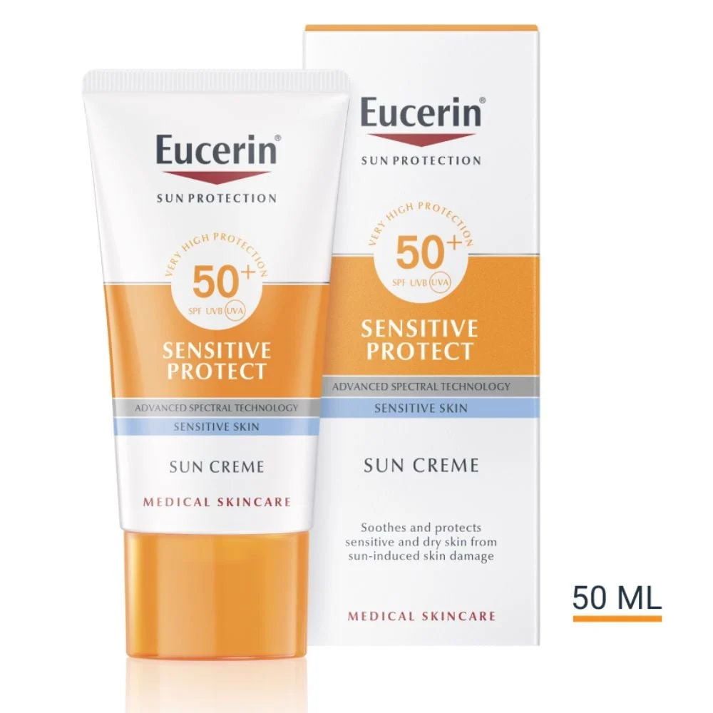 Eucerin Sun Protection Sensitive Protect SPF50+ Sun Cream Sensitive Skin