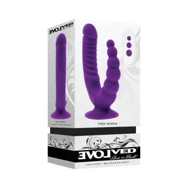 Evolved The Rider Double Dildo Vibrator