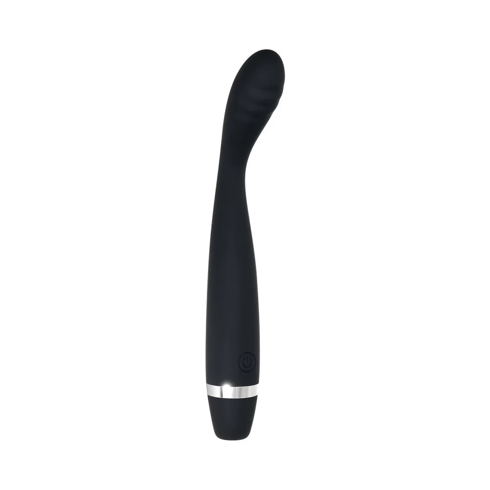Evolved Skinny GSilicone G Spot Vibrator - Black