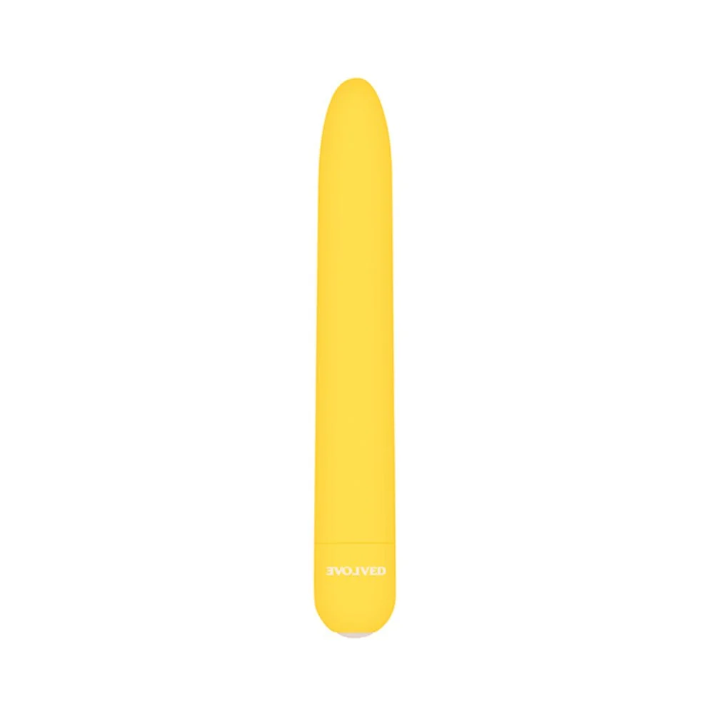 Evolved Sunny Sensations Rechargeable Silicone - Yellow