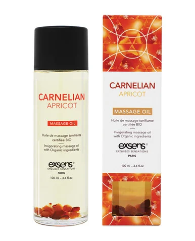 EXSENS Carnelian Apricot Massage Oil - 3.4 oz