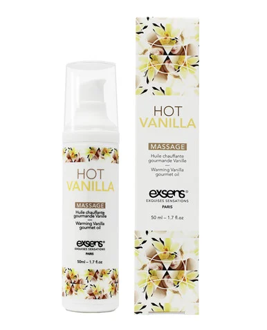 EXSENS Hot Vanilla Massage Oil - 1.7oz