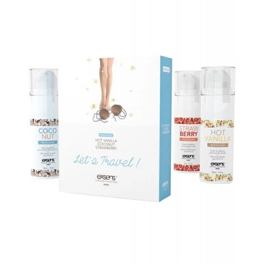 EXSENS Let's Travel Massage Oil Set