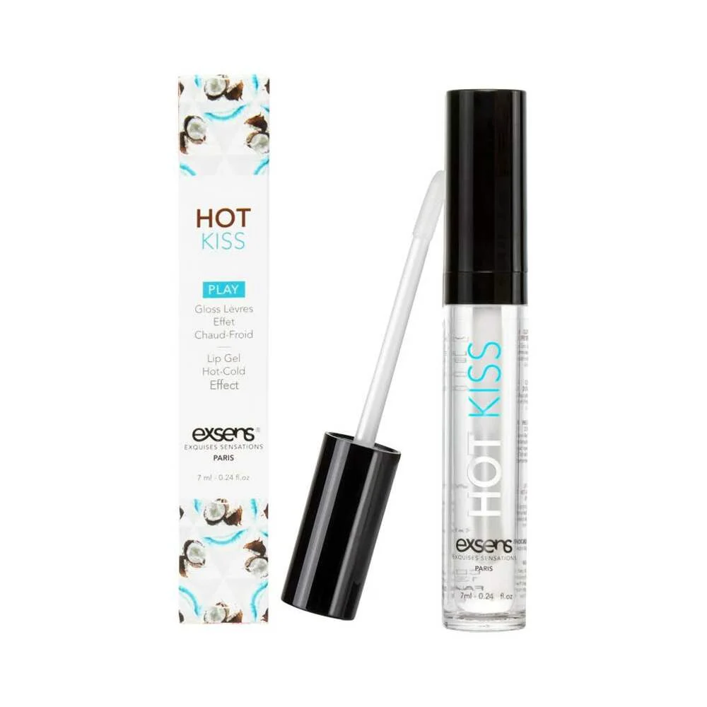 EXSENS of Paris Hot Kiss Play Lip Gloss - Coconut