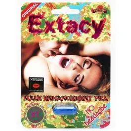 Extacy Sex Pill No Headache Triple Maximum 2750pwr Male Enhancer