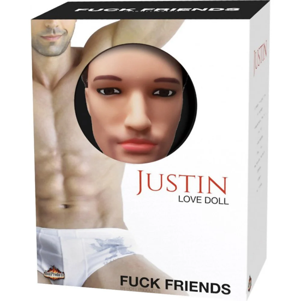 F*ck Friends Inflatable Love Doll with Vibrating Penis, Justin