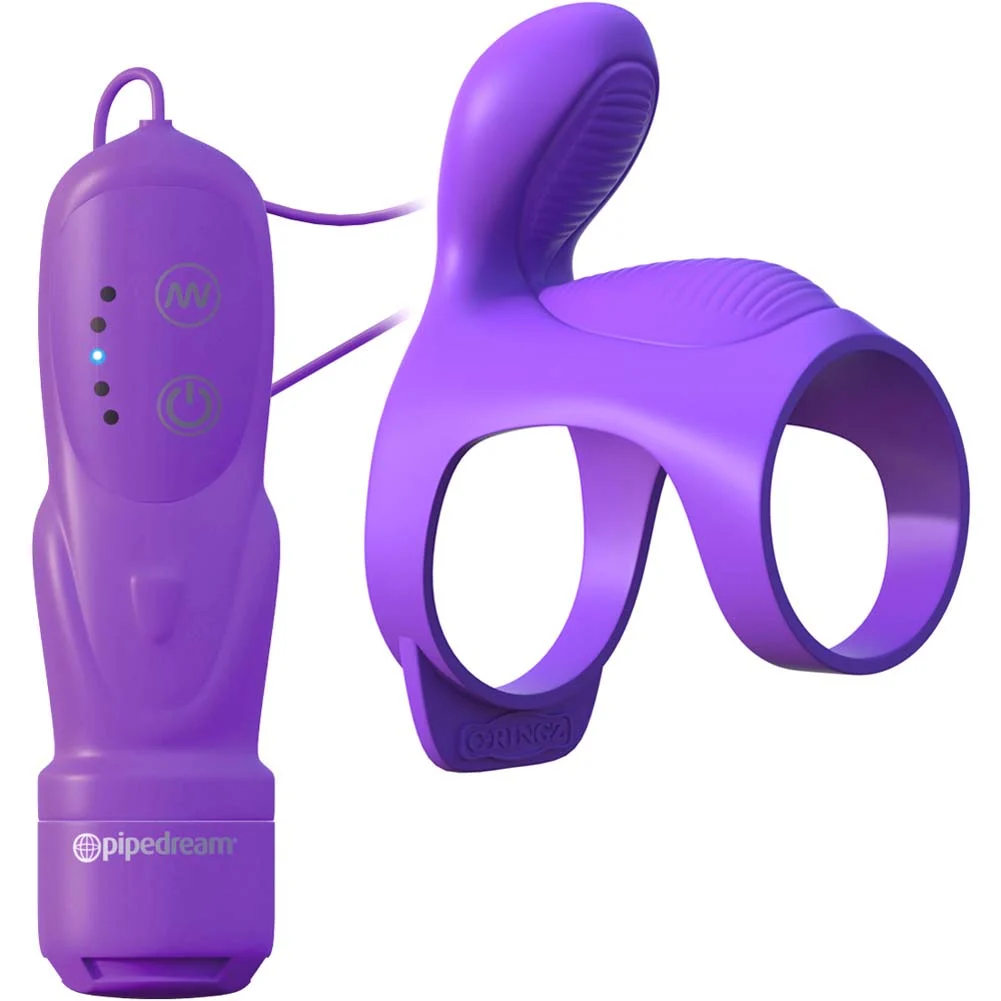 Fantasy C Ringz Ultimate Couples Cage - Purple