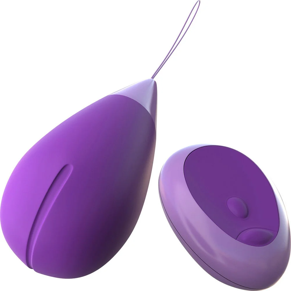 Fantasy For Her Excite-Her Kegel Exerciser with Wireless Remote, 2.5", Grape
