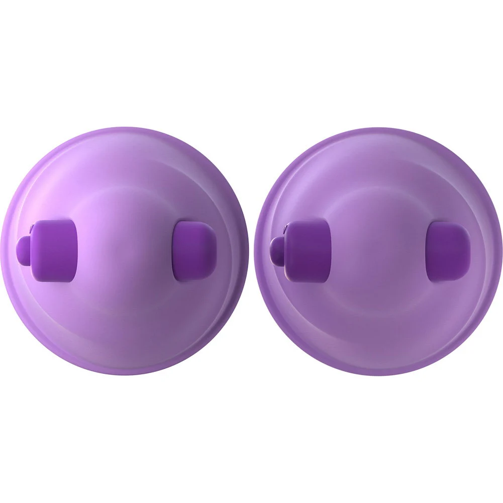 Fantasy For Her Vibrating Nipple Suck-Hers, 2", Purple