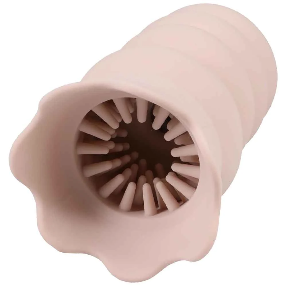 Fantasy Stroker The Worm Textured Male Masturbator, 6", Warm Beige