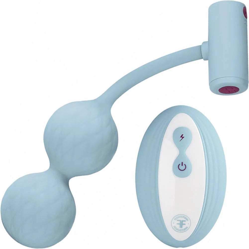 FemmeFunn Momenta Kegel Balls, 4.3", Light Blue