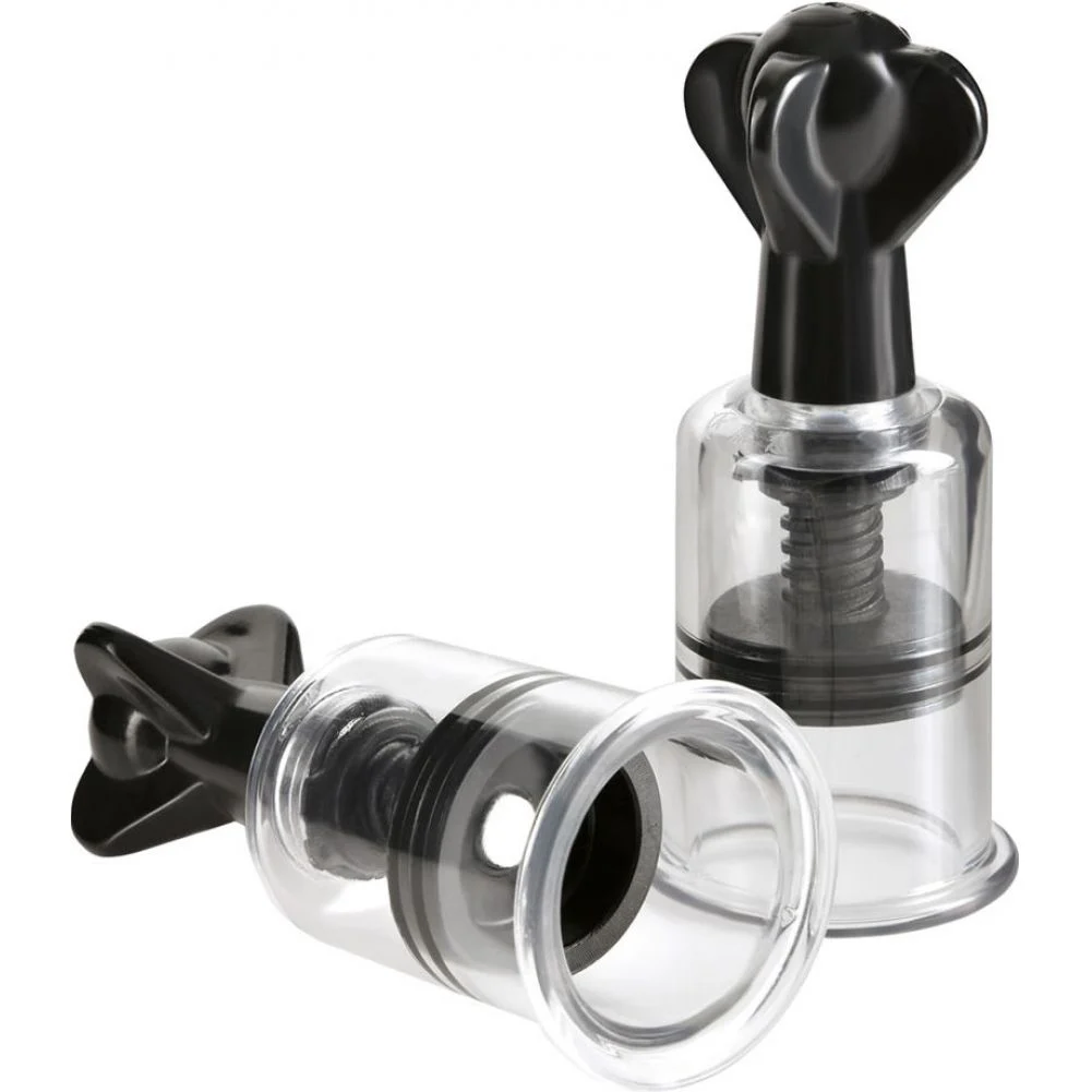 Fetish Fantasy Limited Edition Super Suckers Nipple Suckers, Black