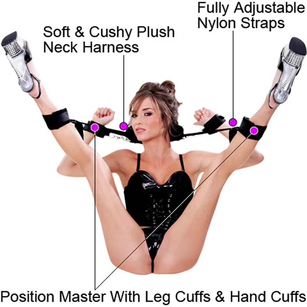 Fetish Fantasy Position Master with Cuffs and Love Mask