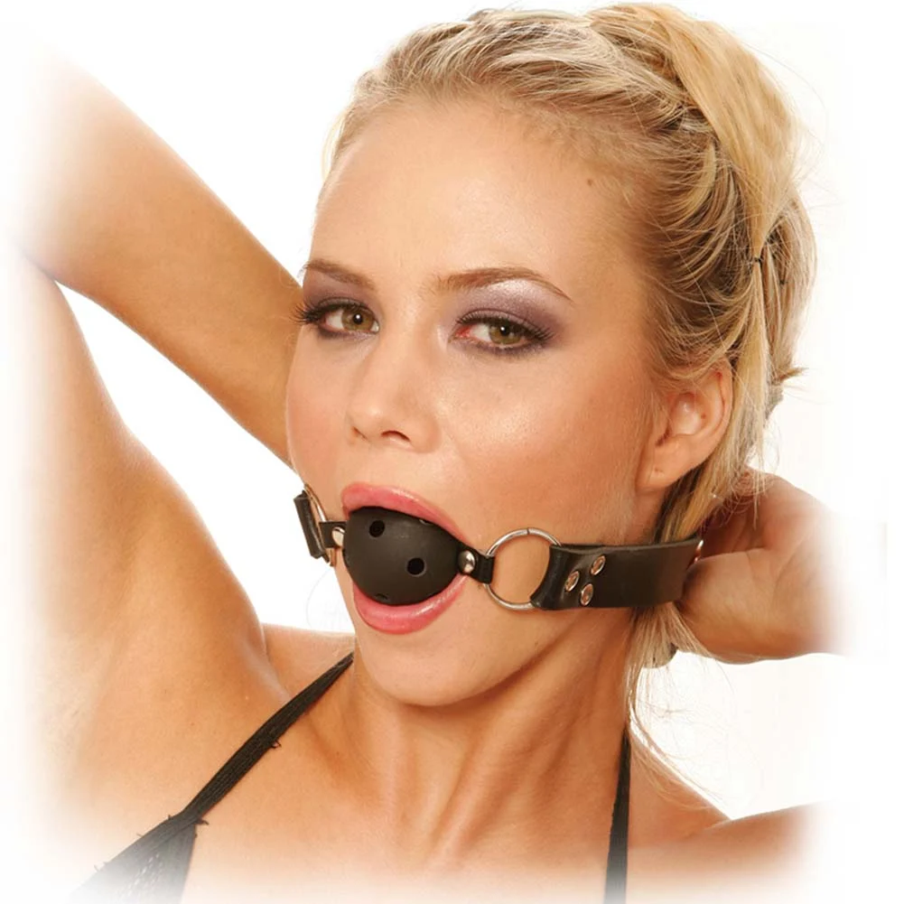 Fetish Fantasy Series Breathable Ball Gag, Black