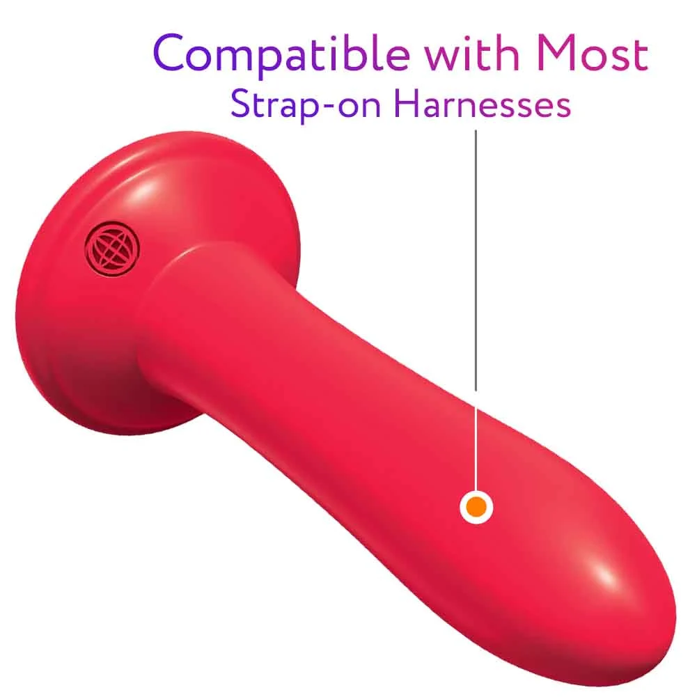 Fetish Fantasy Series First Timers Strap-On Set, 5.9", Red