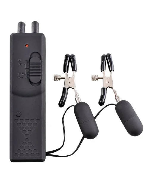 Fetish Fantasy Series Nipple Clamps Vibrating