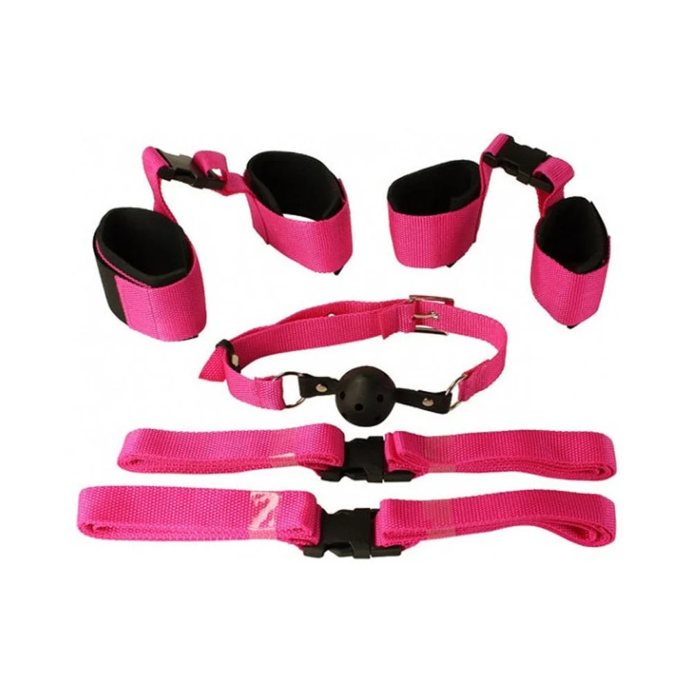 Fetish Fantasy Series Passion Bondage Kit, Pink