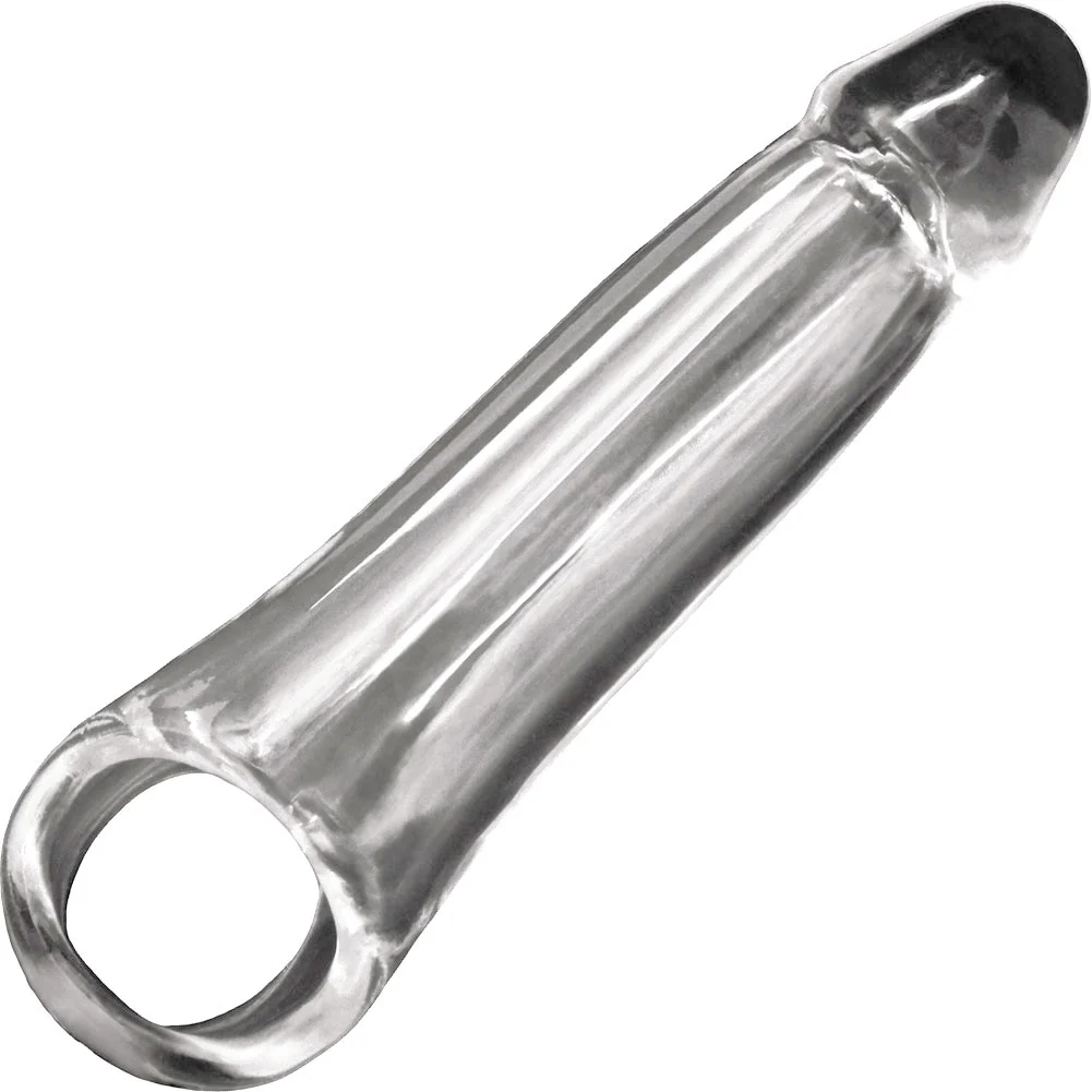 Firefly Fantasy Extenstion Large Penis Sleeve, 9.25", Clear
