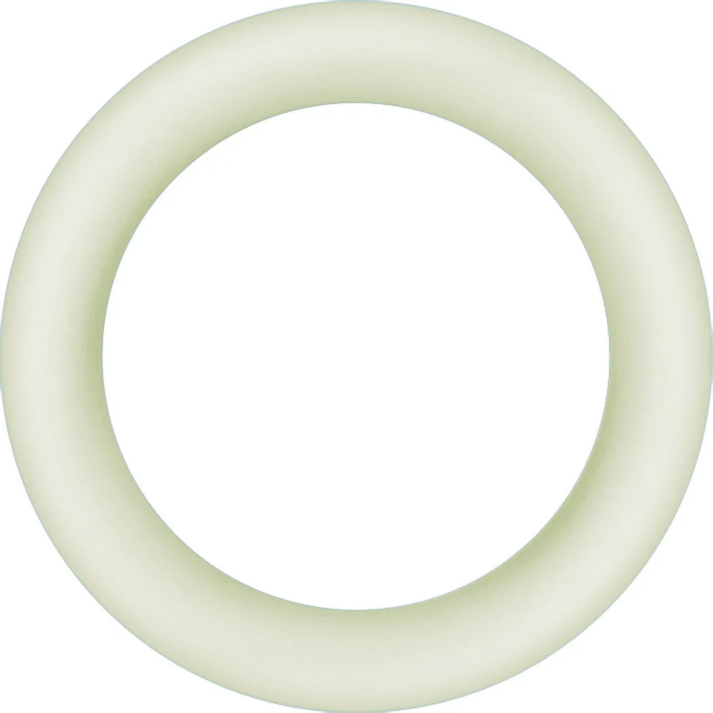 Firefly Glow-in-the-Dark Halo Penis Ring, Large, Clear Glow