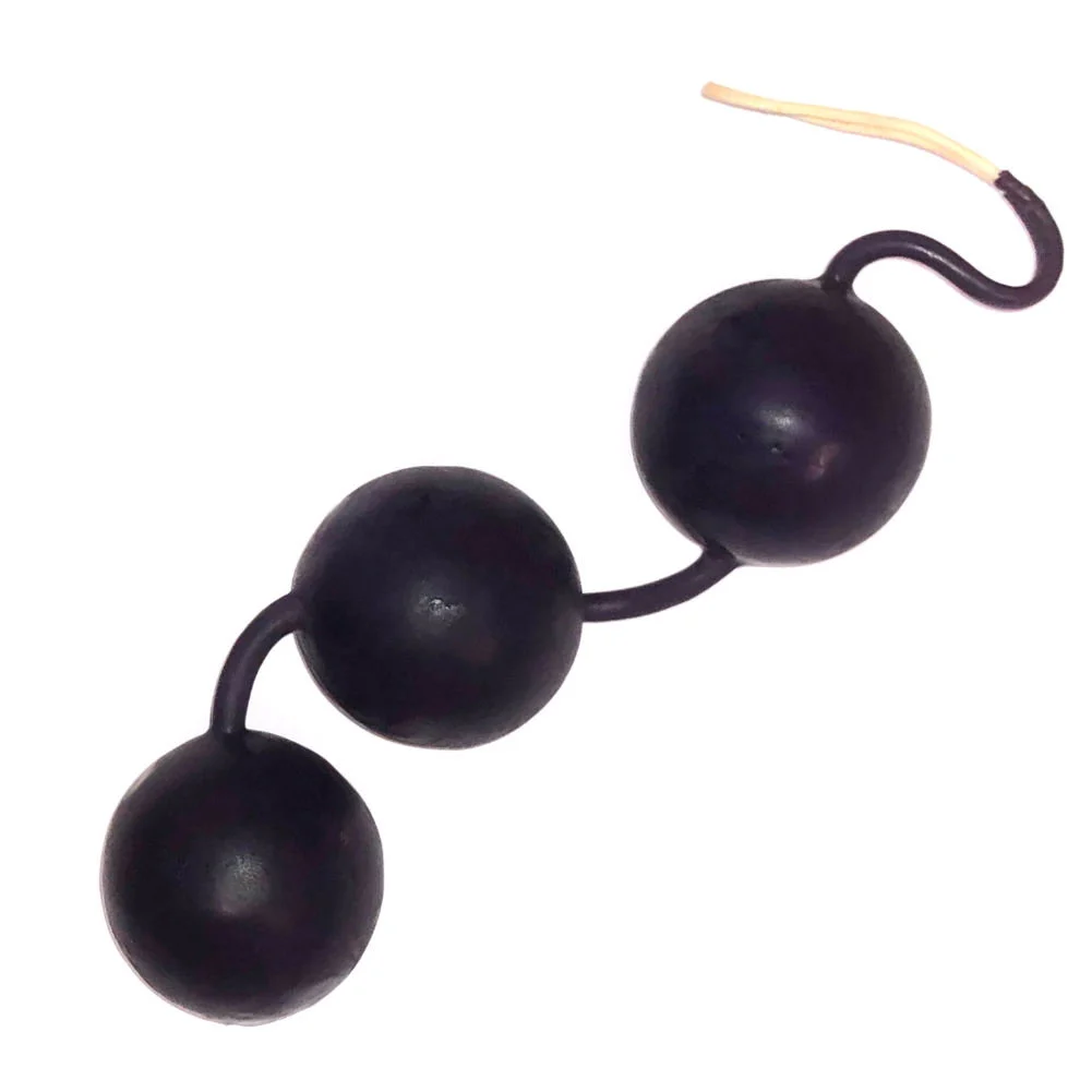 First Time Love Balls Weighted Kegel Exerciser for Women, Black
