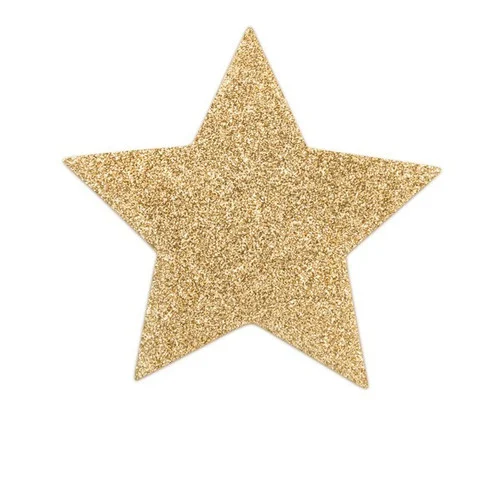 Flash Gold Star Glitter Pasties by Bijoux Indiscrets