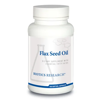 Flax Seed Oil Caps (Biotics Research)