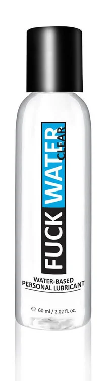 Fuck Water Clear Water Based Lubricant